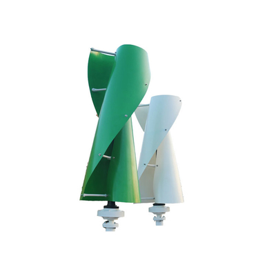 Evler için Spiral Yel Değirmeni Dikey Rüzgar Jeneratörleri 24V 48V 400W 600W IP54