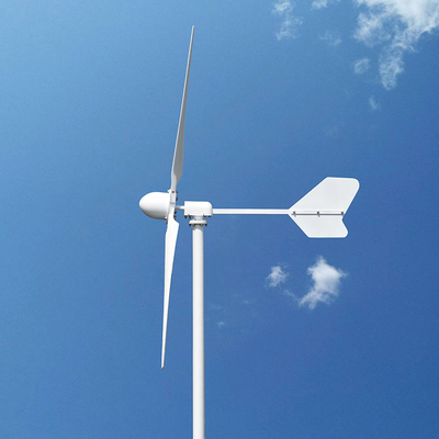 1000W Yatay Rüzgar Türbini Jeneratörü 24V 48V Yenilenebilir Enerji Rüzgar Türbini