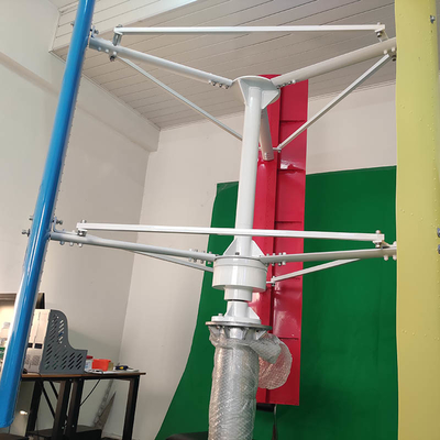 5KW 10kw Dikey Rüzgar Türbini IP54 Rüzgar Enerjisi Sistemli Dikey Rüzgar Jeneratörü Kiti