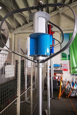 Alternatif Enerji Q Rüzgar Türbini 96V 5KW Daimi Mıknatıslı Rüzgar Türbini 3Ph Alüminyum Alaşımlı Bıçak