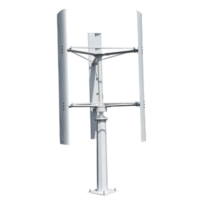 5kw H Tipi 3kw Dikey Rüzgar Türbini Korozyon Önleyici Bıçak Vawt Rüzgar Türbini Tasarımı