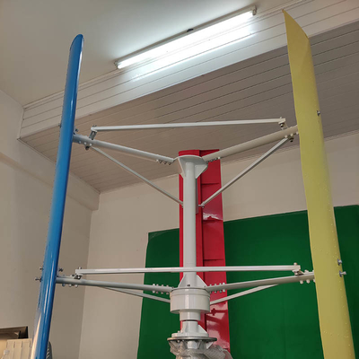 Hibrit Sistem için 5KW Küçük H Dikey Rüzgar Türbini Alüminyum Alaşımlı Bıçak VAWT Tasarımı