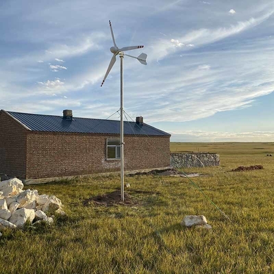 Alternatif Enerji için 220V 380V Yatay Rüzgar Türbini Üç Fazlı Daimi Mıknatıslı Jeneratör