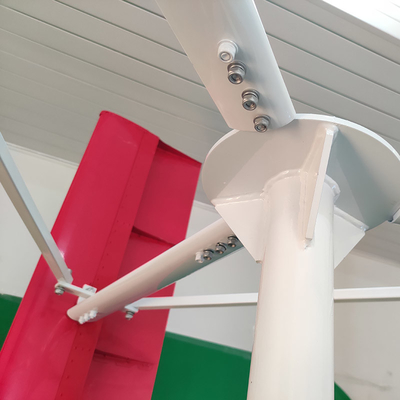 5kw H Tipi 3kw Dikey Rüzgar Türbini Korozyon Önleyici Bıçak Vawt Rüzgar Türbini Tasarımı