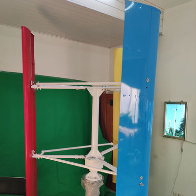 Sessiz 10KW H Dikey Rüzgar Türbini 5000W Alüminyum VAWT Elektrik İçin Bıçak Tasarımı