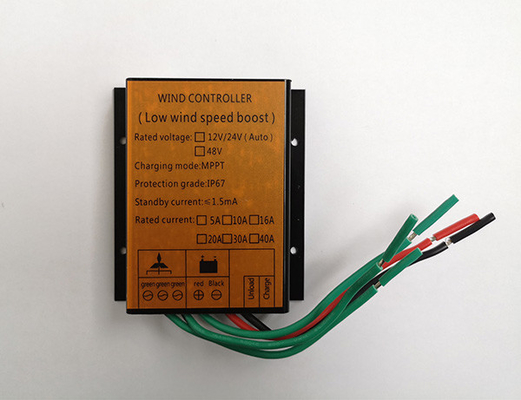 CE MPPT Rüzgar Türbini Regülatörü 12V 24V 48V 1000W Küçük Rüzgar Türbini Şarj Kontrol Cihazı IP54