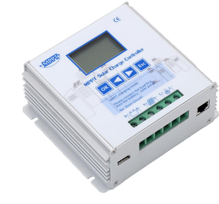 Kapalı Izgara Sistemi MPPT Güneş Pili Şarj Cihazı 30A 12V 24V Güneş Paneli için