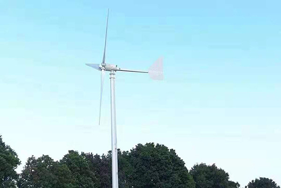 1KW 48V Yatay Eksenli Rüzgar Türbini Jeneratörü Konut Yatay Eksenli Rüzgar Santrali
