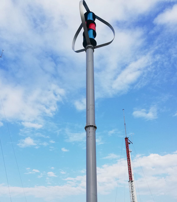 220V 10KW Q Rüzgar Türbini Düşük Hızlı IP54 Kapalı Izgara Rüzgar Jeneratörü
